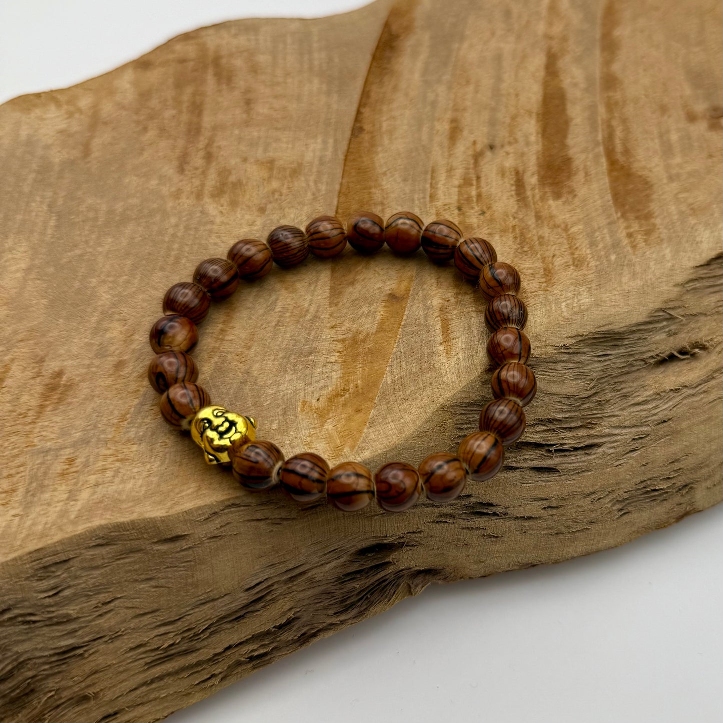 Kralen armband streep klein