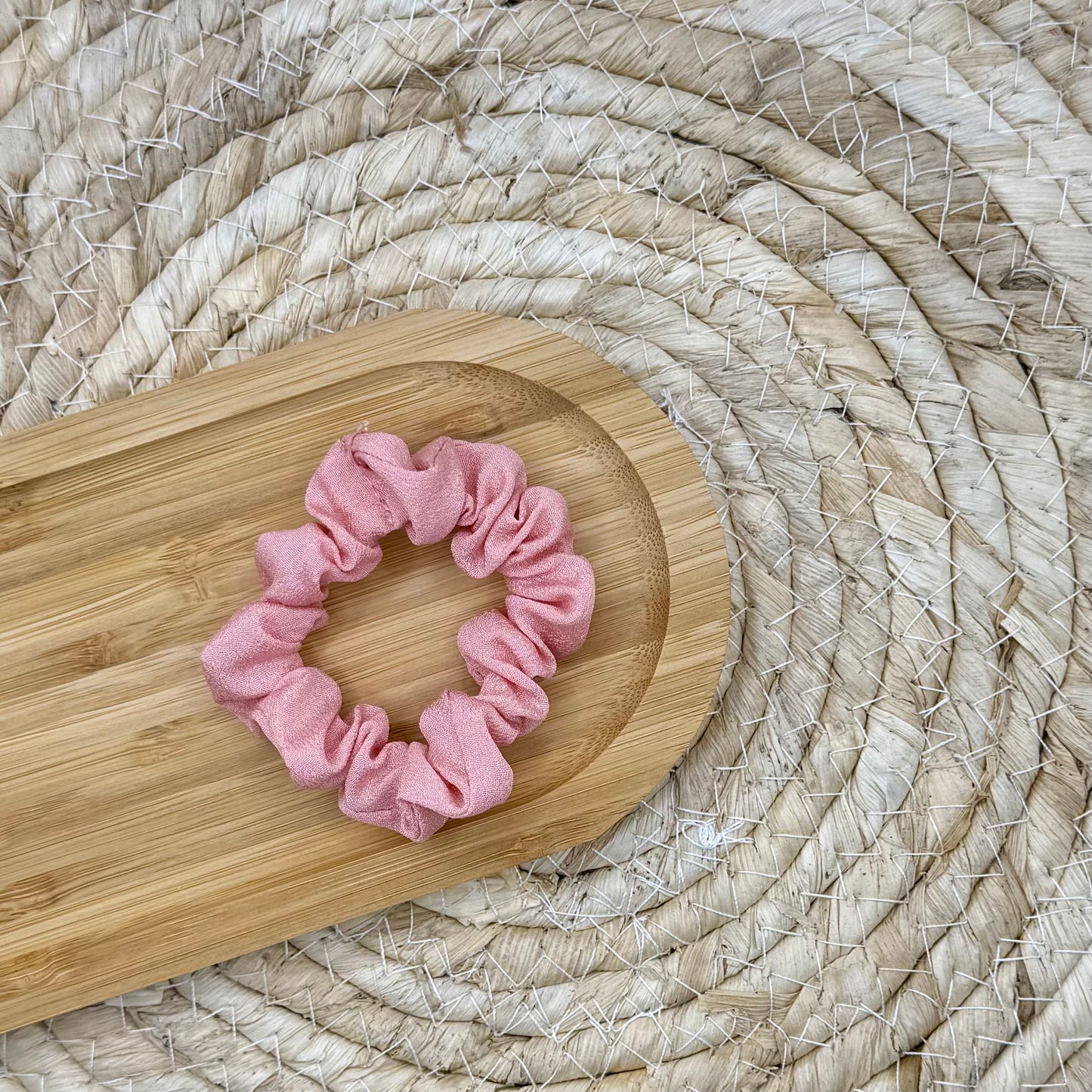 Scrunchie roze S