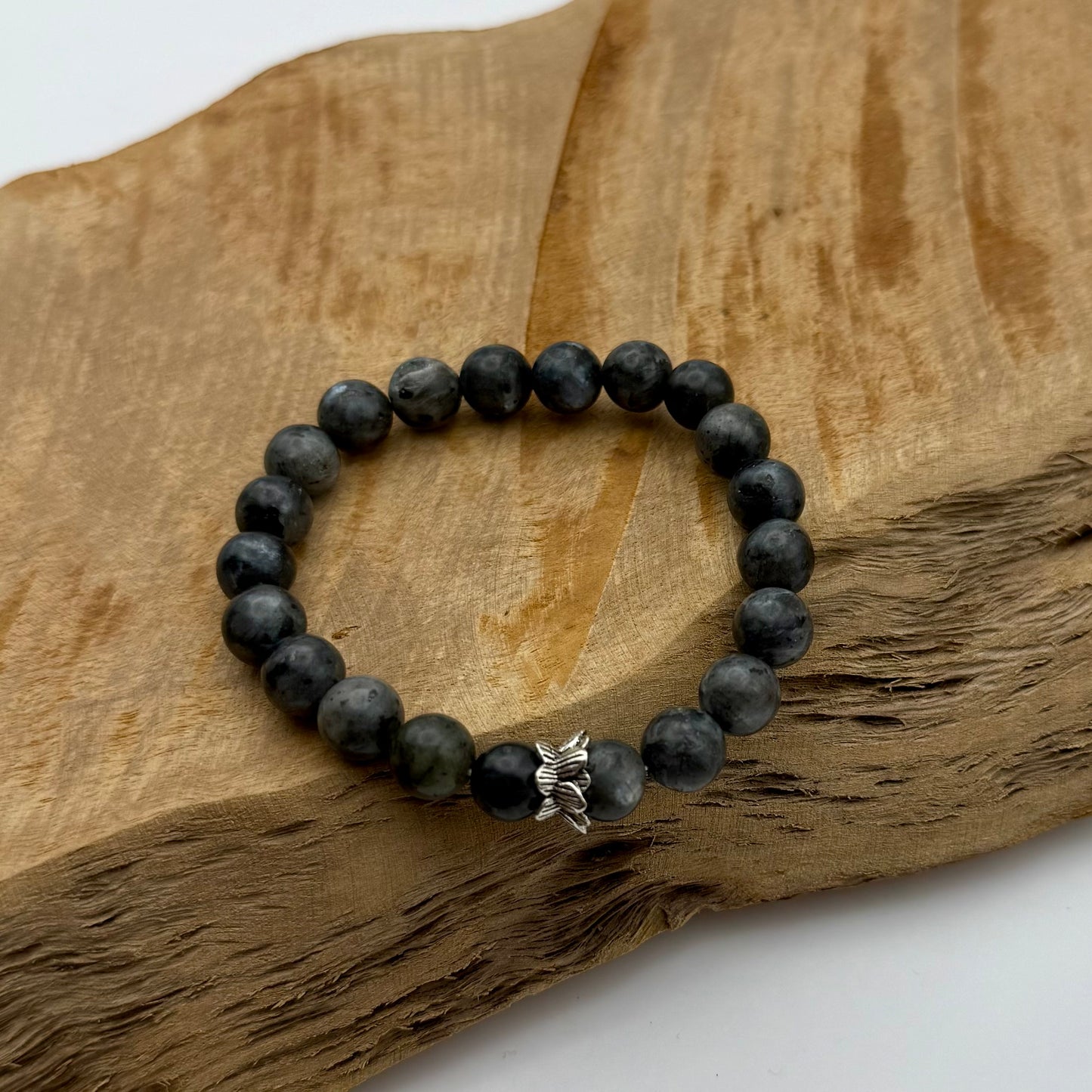 Kralen armband Grey klein