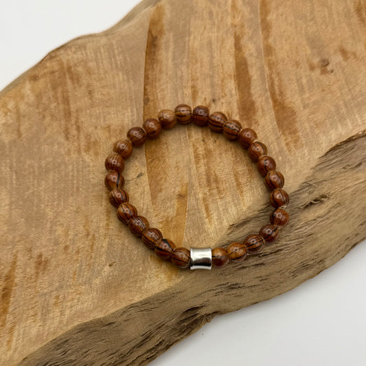 Kralen armband streep groot