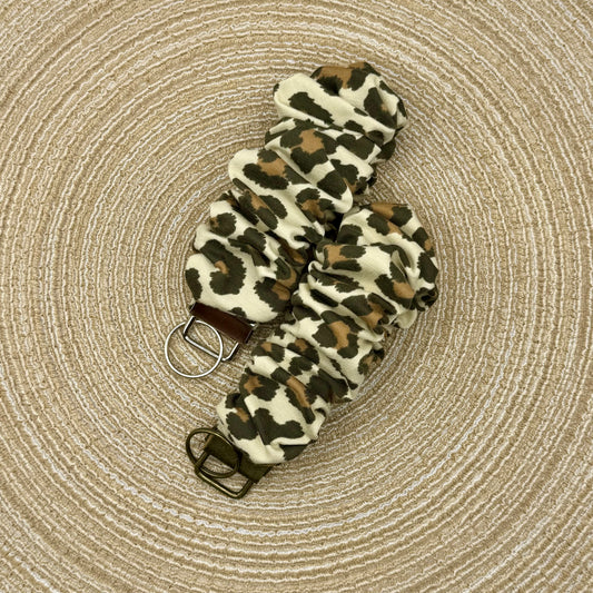 Pols scrunchie beige panter