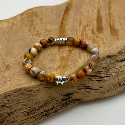 Kralen armband olifant klein