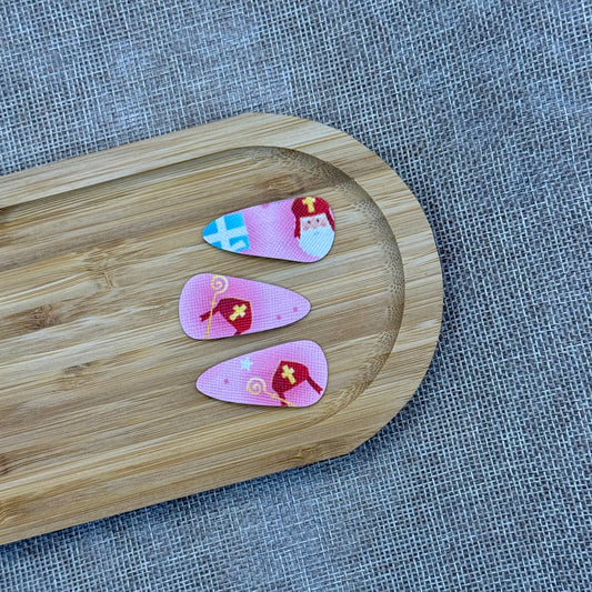 Sinterklaas speldjes 3cm set mijter