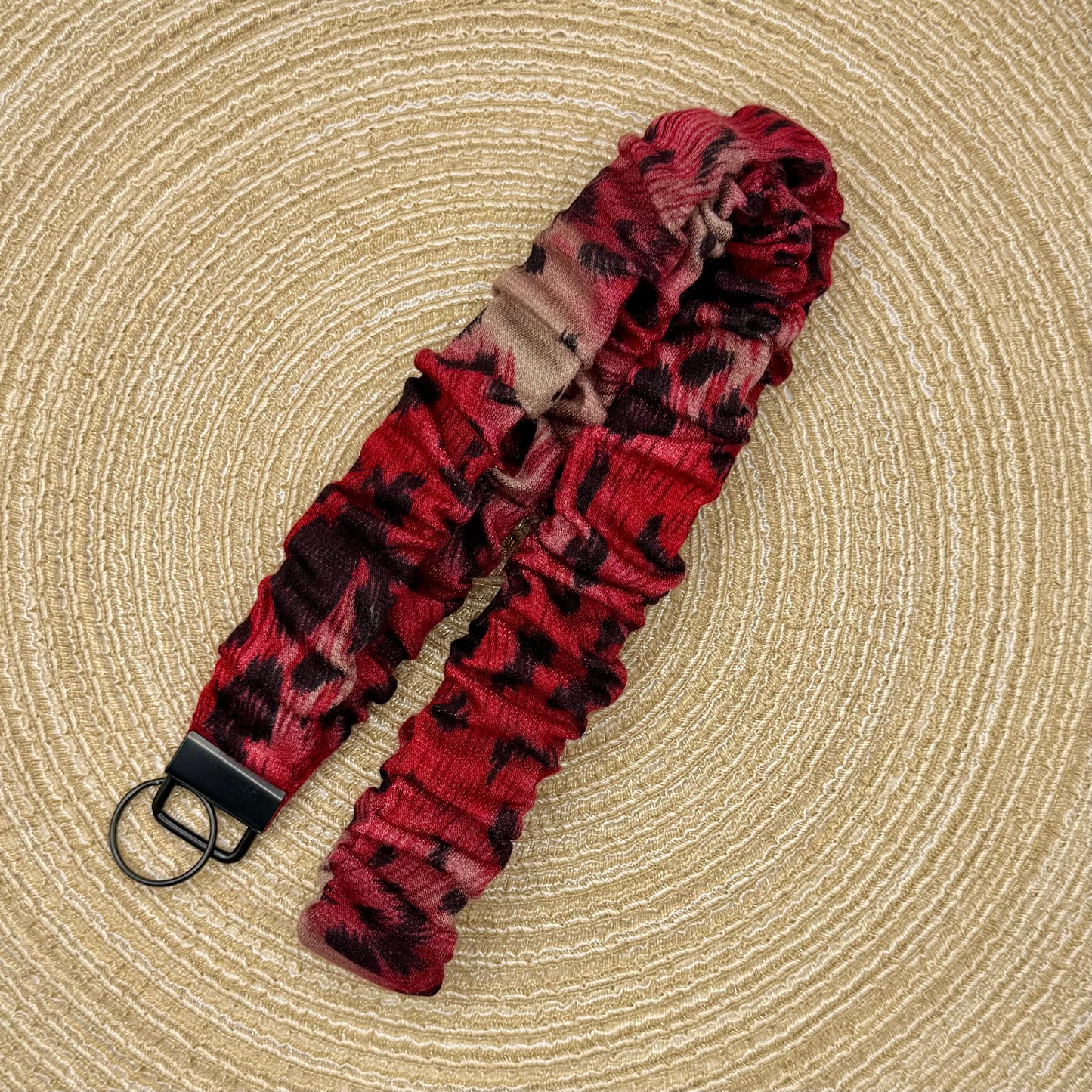 Keycord panter rood